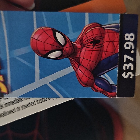 MARVEL SPIDER-MAN Spiderman Winter Boots Kids/Toddler Lights Up In Red/… - Picture 6 of 7